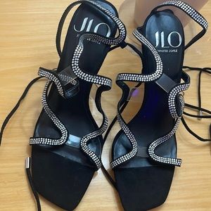 COPY - JLO Jennifer Lopez Strappy Sandal Heels Size 7.5M
